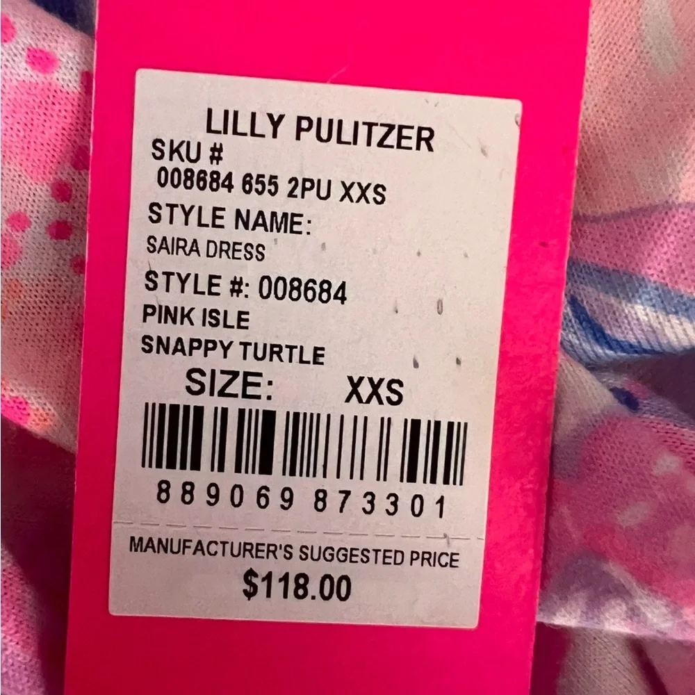 Lilly Pulitzer Pink Isle Dress - Picture 2 of 2